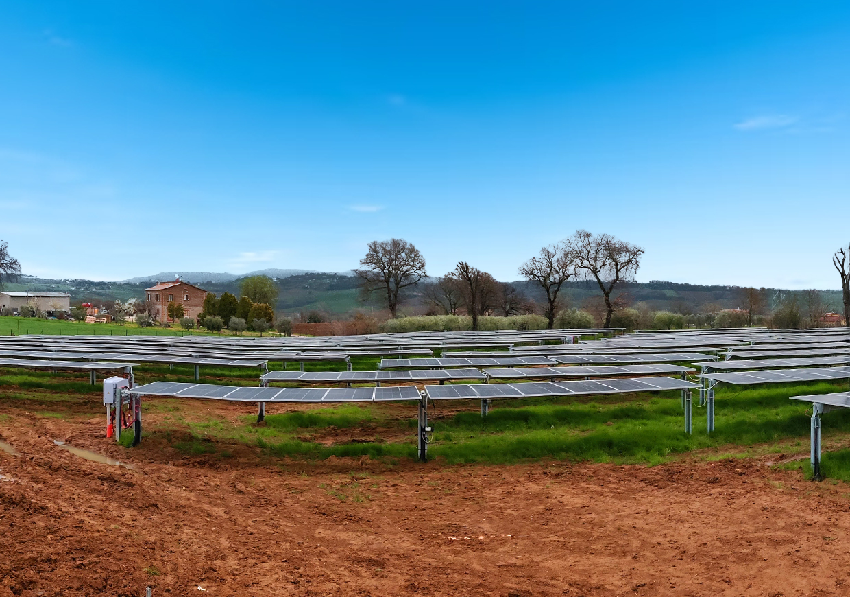 Celebrating 15 years in business with a new photovoltaic system in Umbria